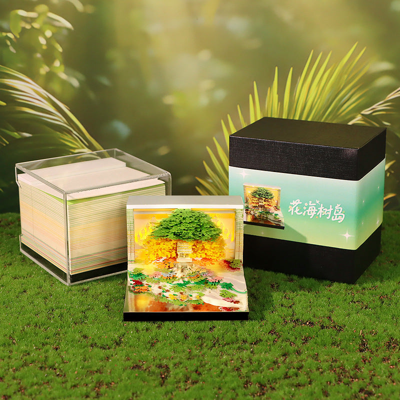 Flower Island Tree Weekly Planner