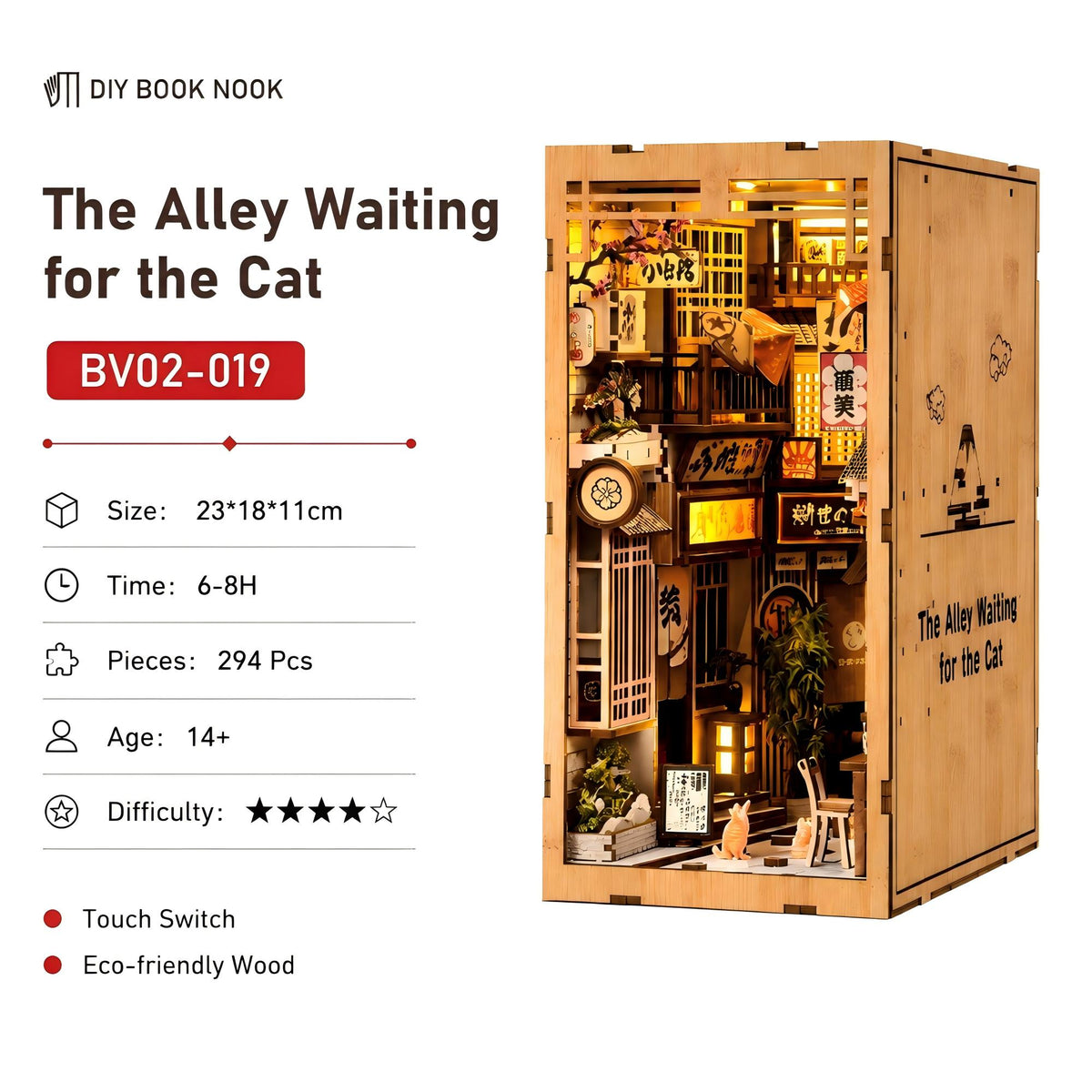The Alley Waiting For The Cat Kit