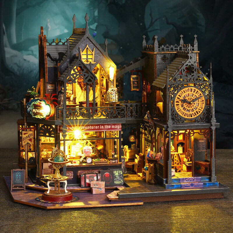 Magic Castle miniature kit gift packaging – NINEGOODS