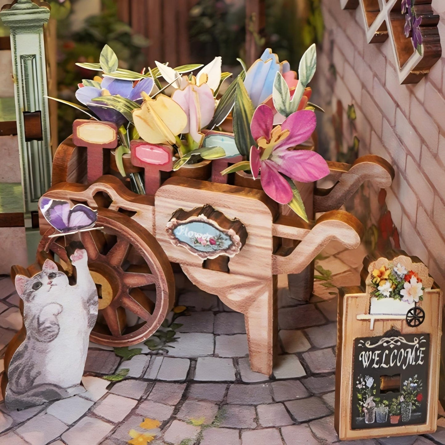 Flower Shop Book Nook Kit