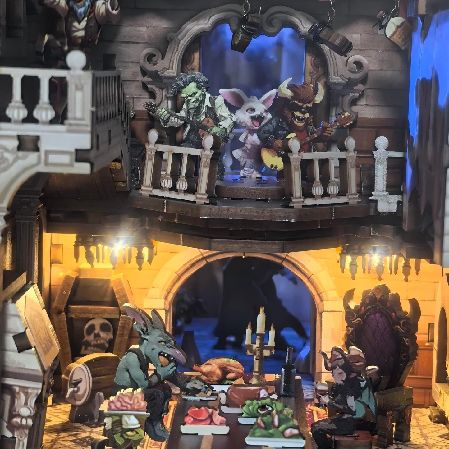 Monster Carnical Double-Sided Book Nook Kit