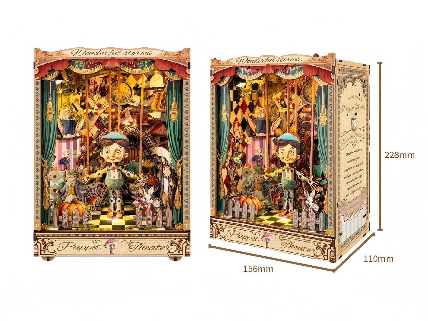 Puppet Theater Book Nook Kit