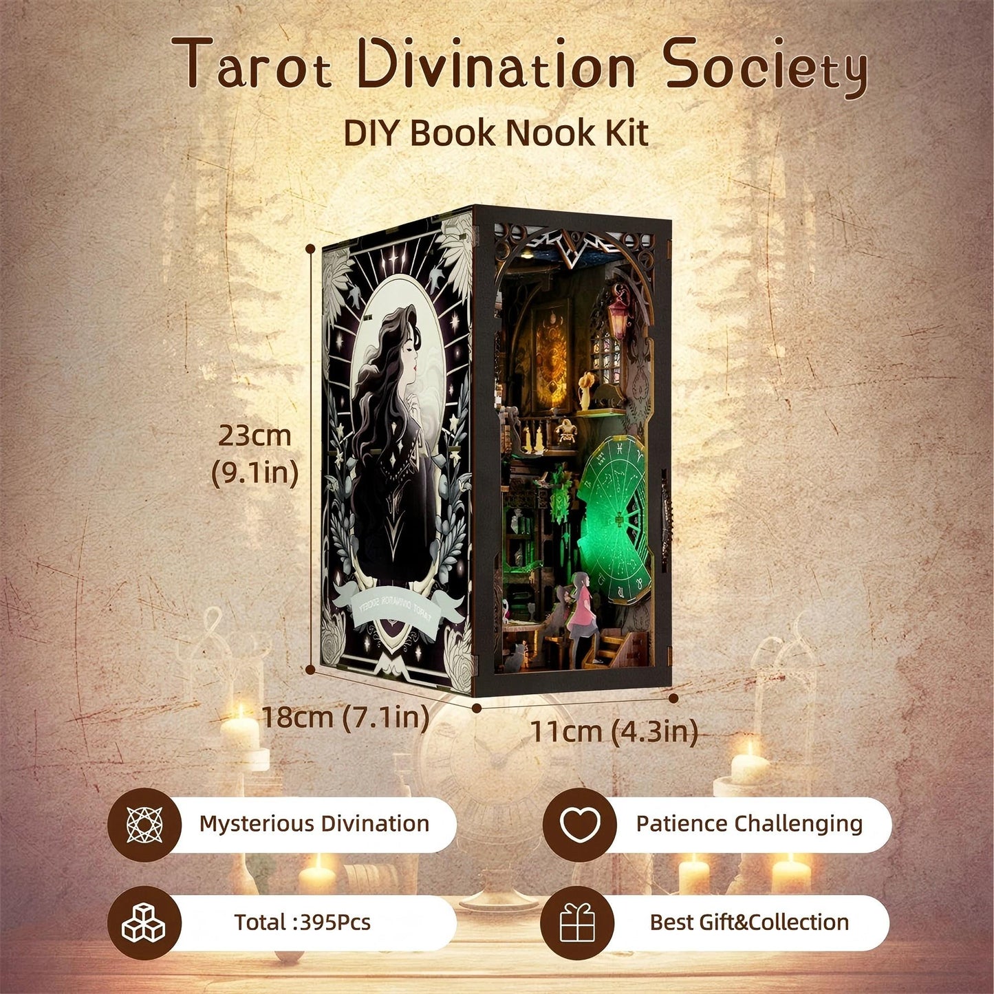 Tarot Divination Society Book Nook Kit