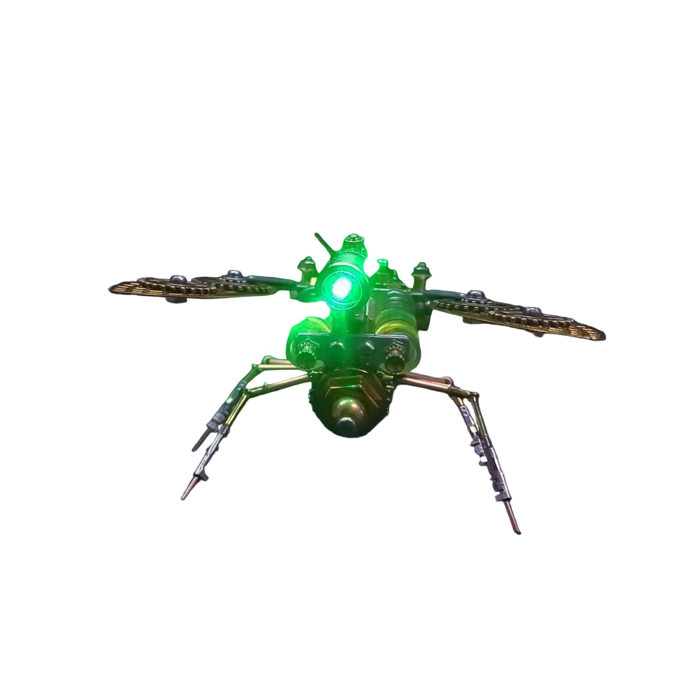 Steampunk Bee Kit packaging and completed model display – NINEGOODS