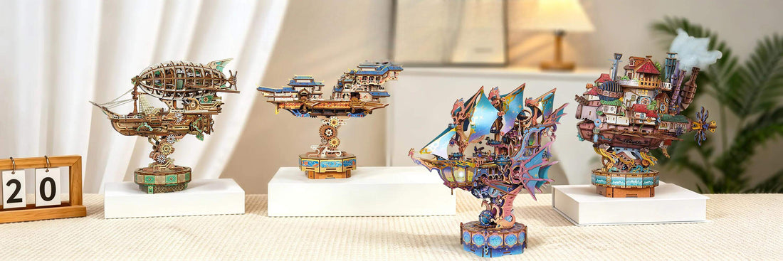 Why Fantasy Wandercastle Became Popular: The Design Story Behind a Mechanical Wooden Model Kit
