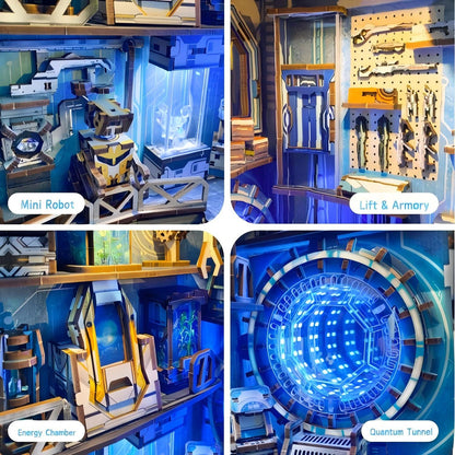 Planetary Era Book Nook Kit