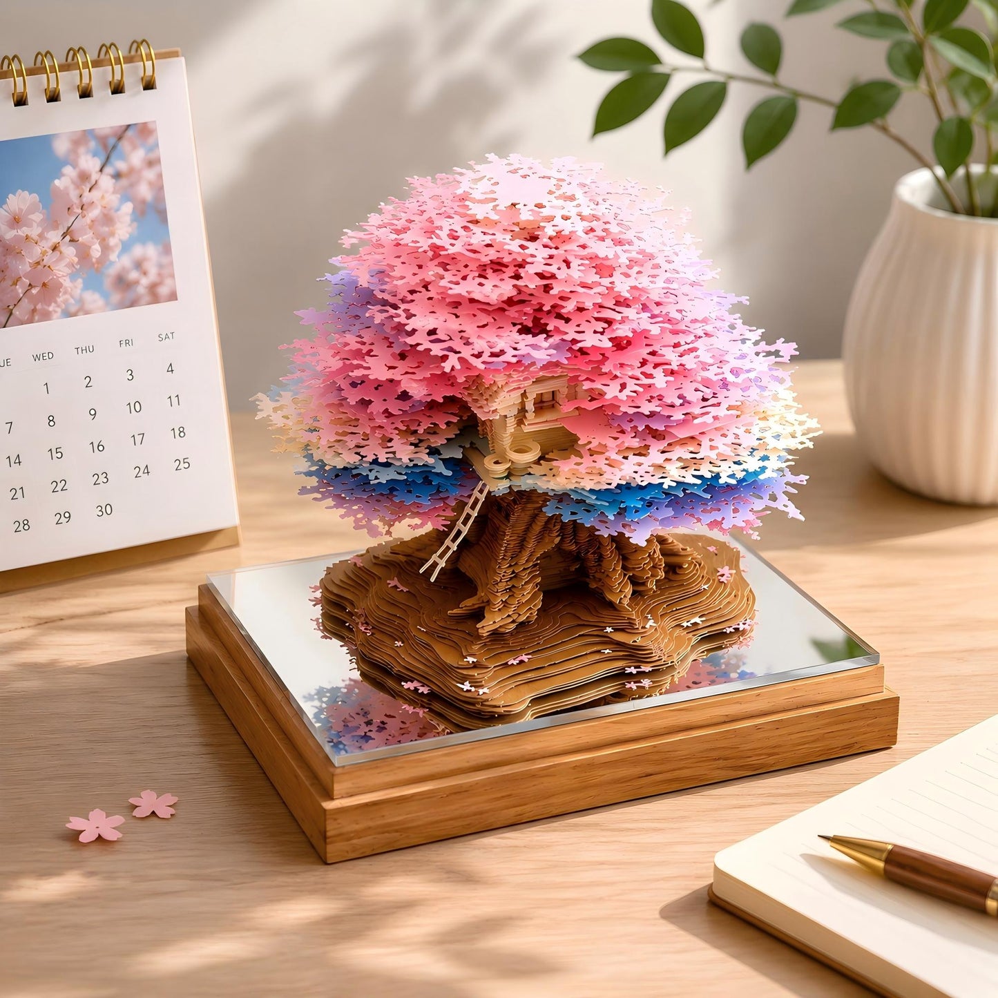 Forest Tree House 3D Memo Pad