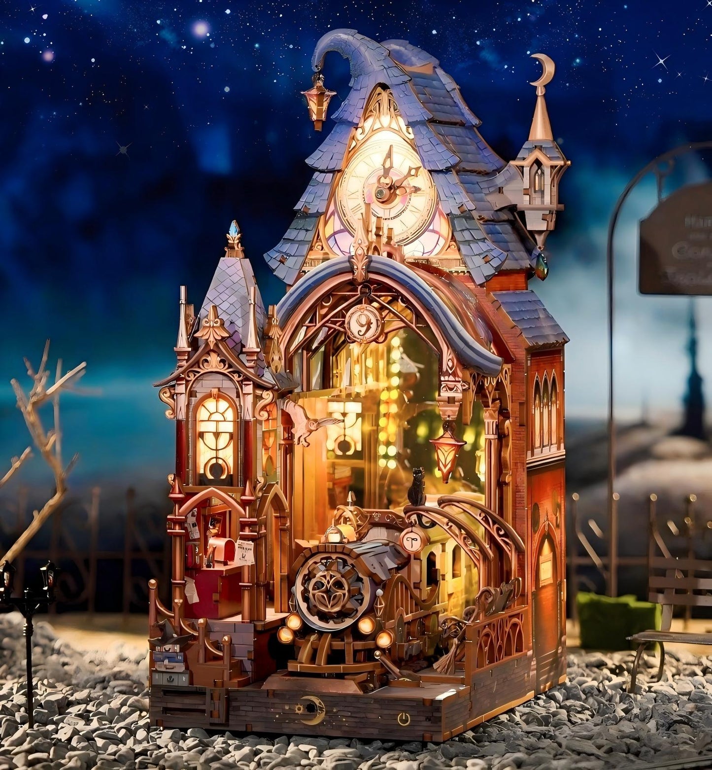 Magic Platform DIY Wooden Miniature Kit