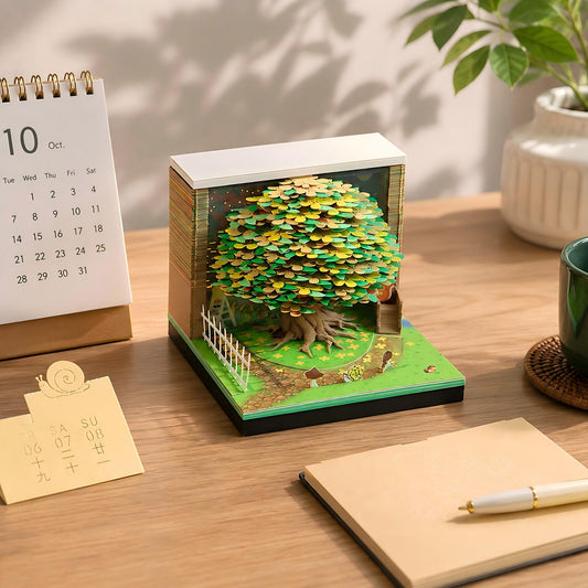 Osmanthus Moonlight 3D Memo Pad
