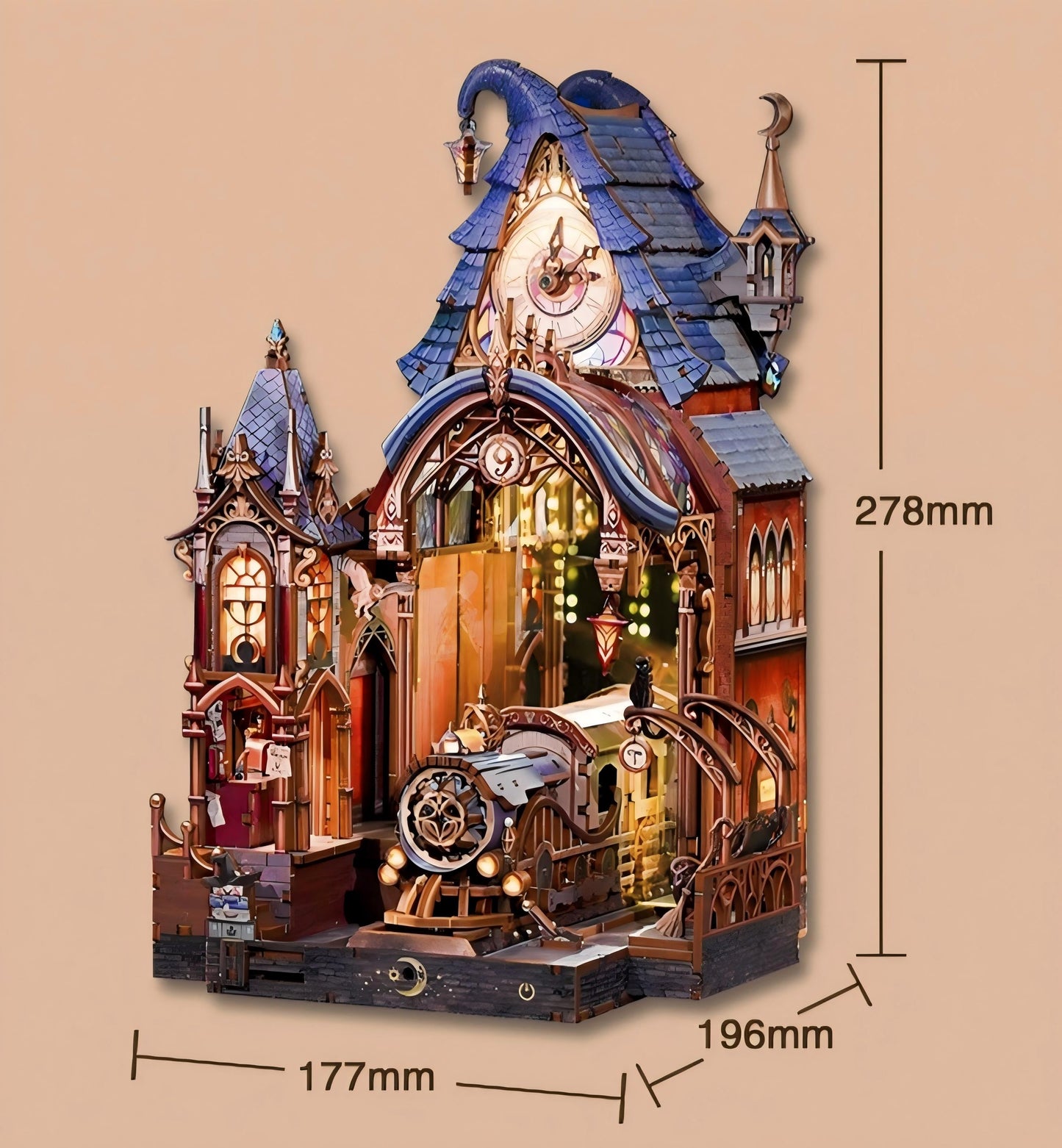 Magic Platform DIY Wooden Miniature Kit