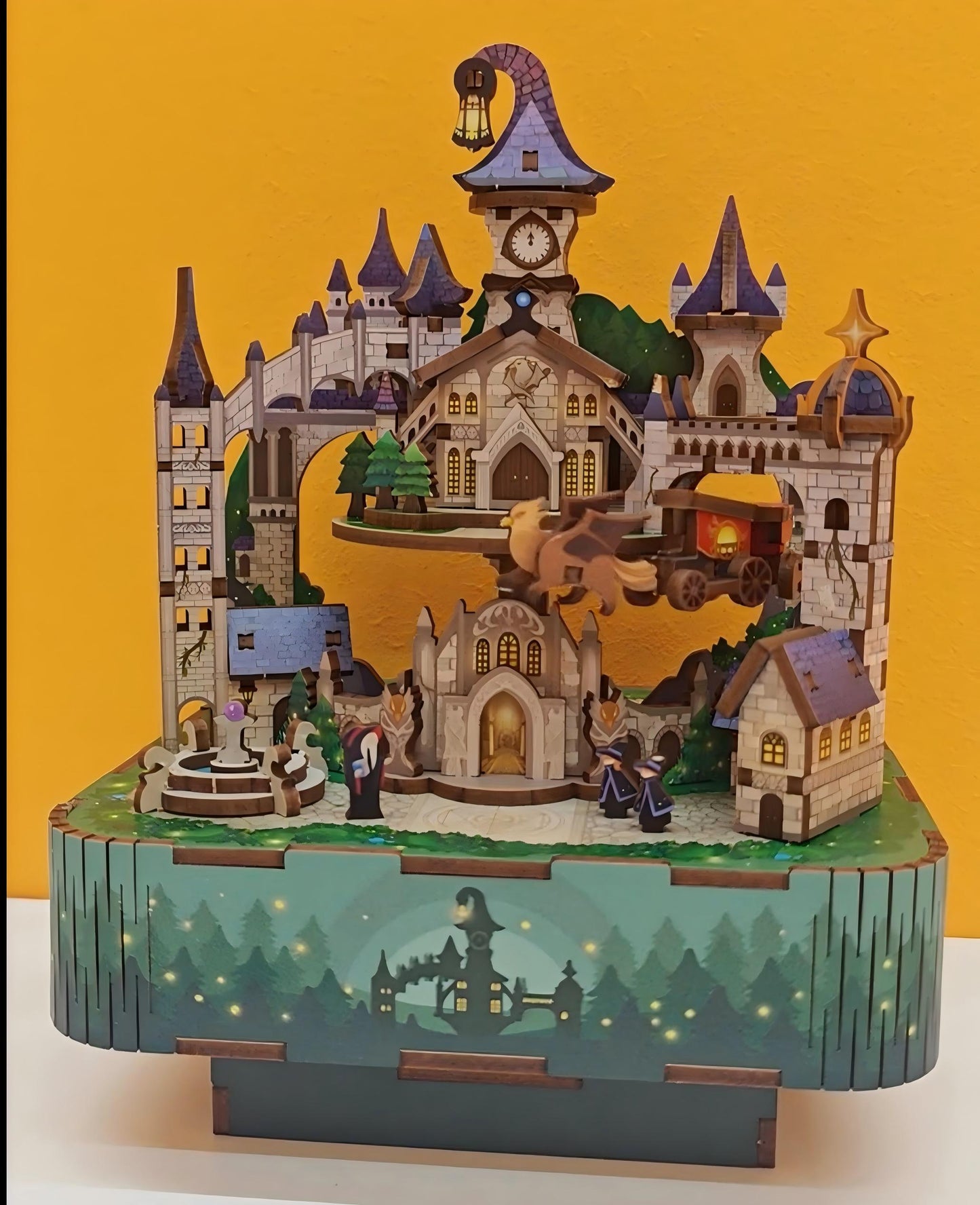 Magic Castle DIY Wooden Music Box