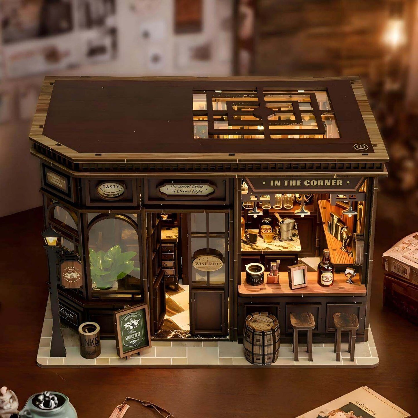 Corner Tavern Miniature Model Kit