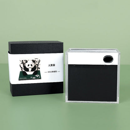 Cute Panda 3D memo pad weekly planner gift packaging – NINEGOODS