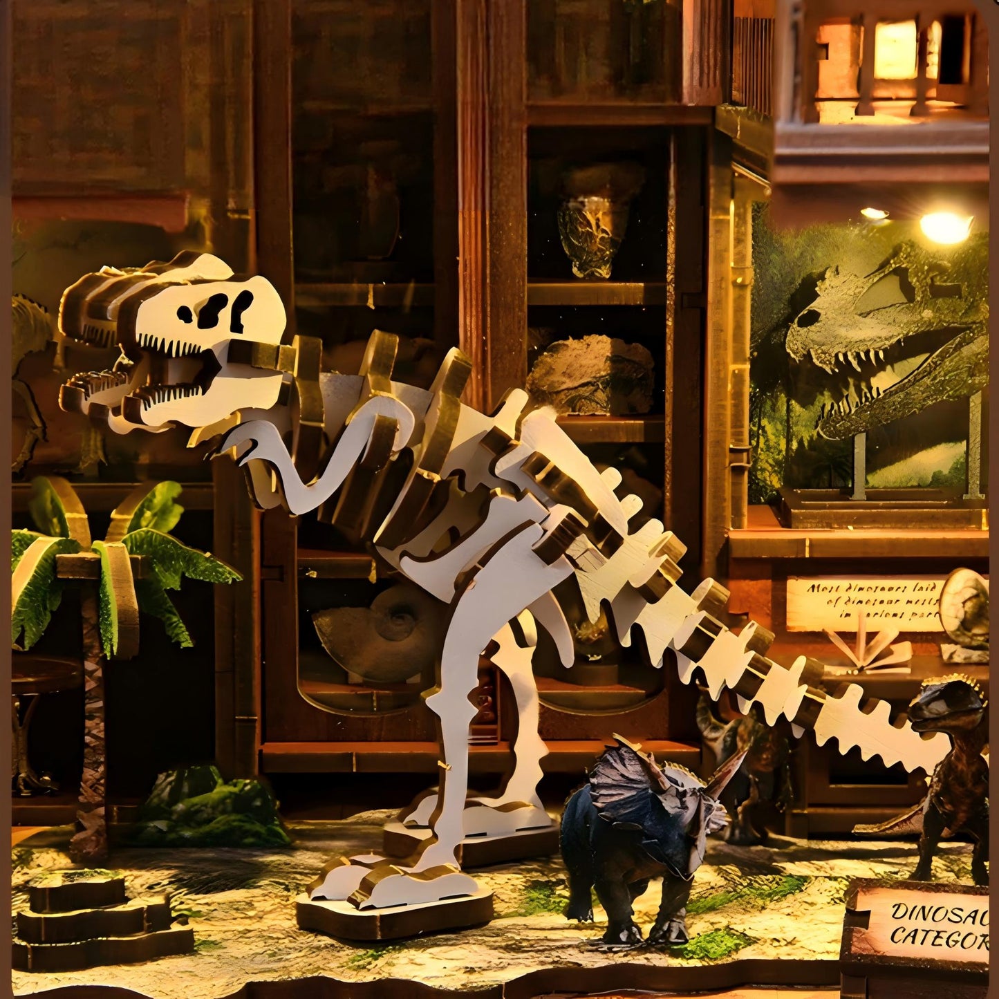 Fossil Museum Book Nook Kit