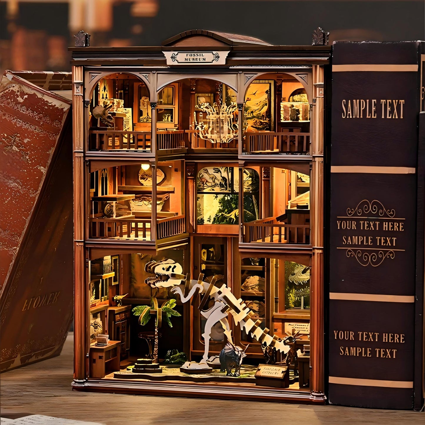 Fossil Museum Book Nook Kit