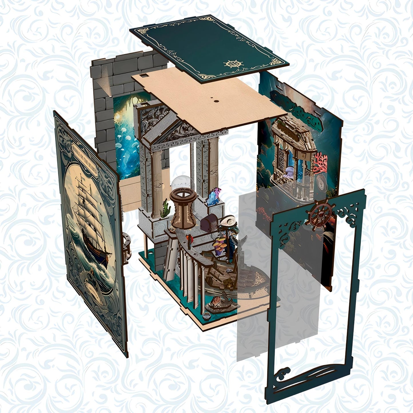 DIY Wooden Book Nook Kit