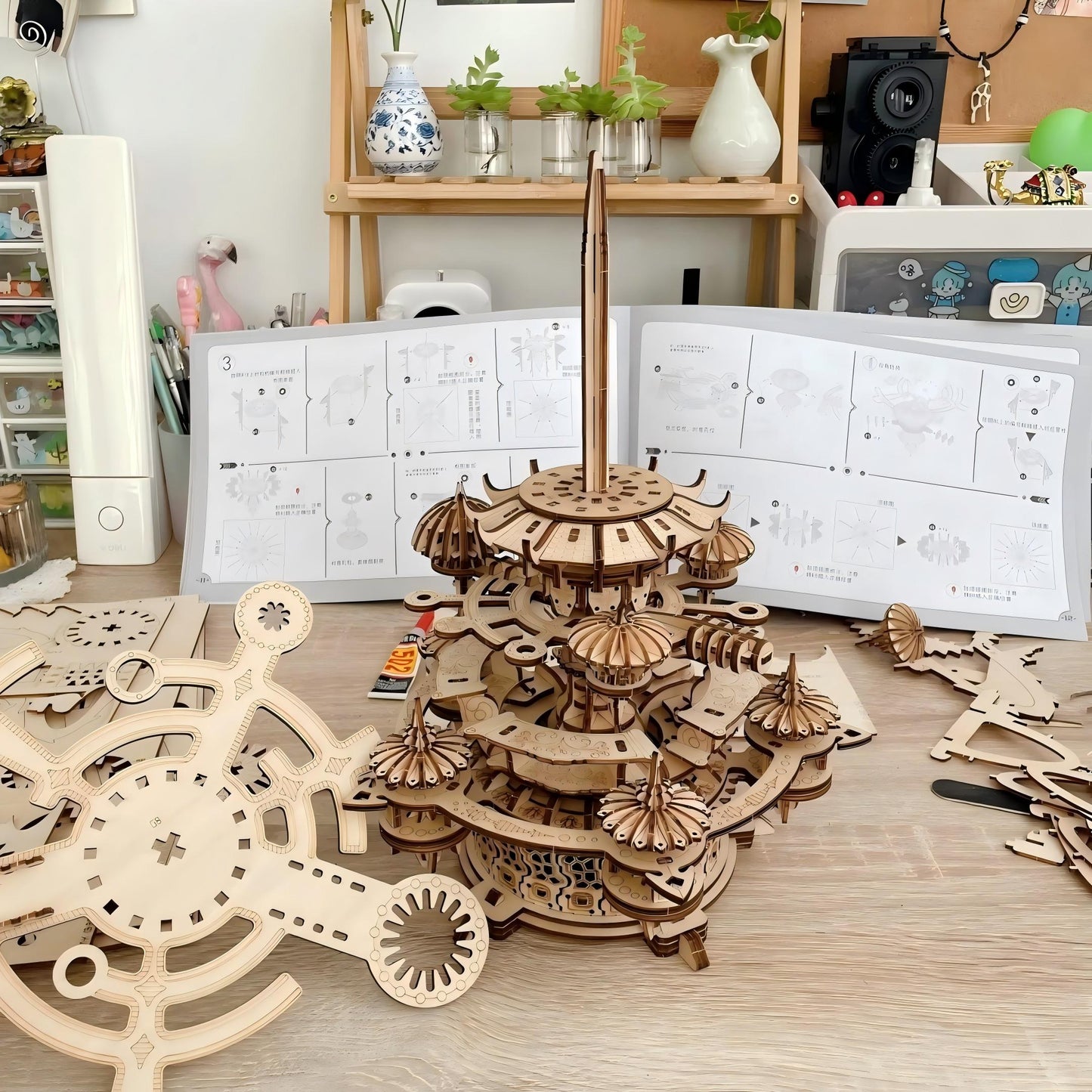DIY Castle in the Sky Music Box Kit