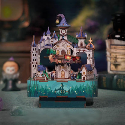 Magic Castle DIY Wooden Music Box