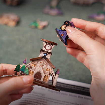 Magic Castle DIY Wooden Music Box