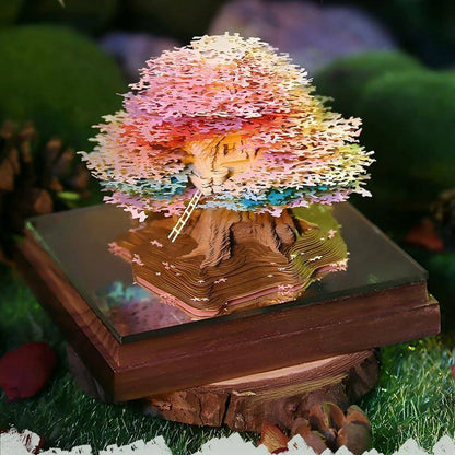 Forest Tree House 3D Memo Pad main1 by ninegoods