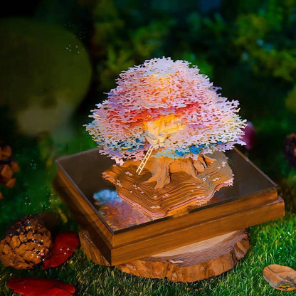 Forest Tree House 3D Memo Pad main view by ninegoods