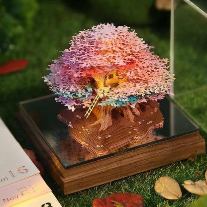 Forest Tree House 3D Memo Pad main view by ninegoods