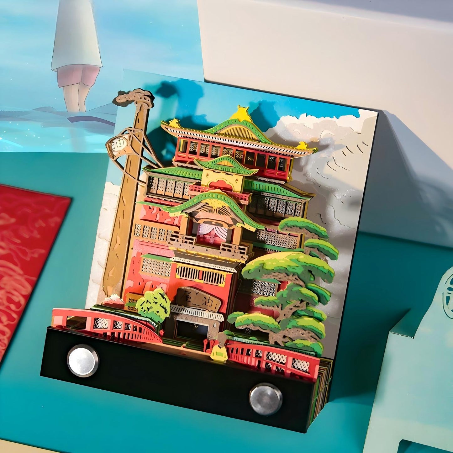 Spirited Away Bathhouse 3D Memo Pad