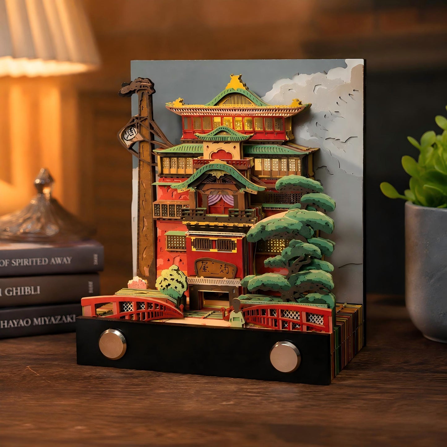 Spirited Away Bathhouse 3D Memo Pad