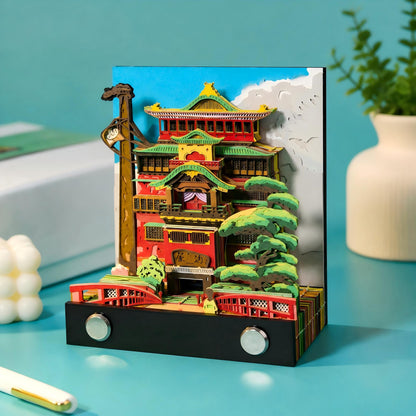 Spirited Away Bathhouse 3D Memo Pad
