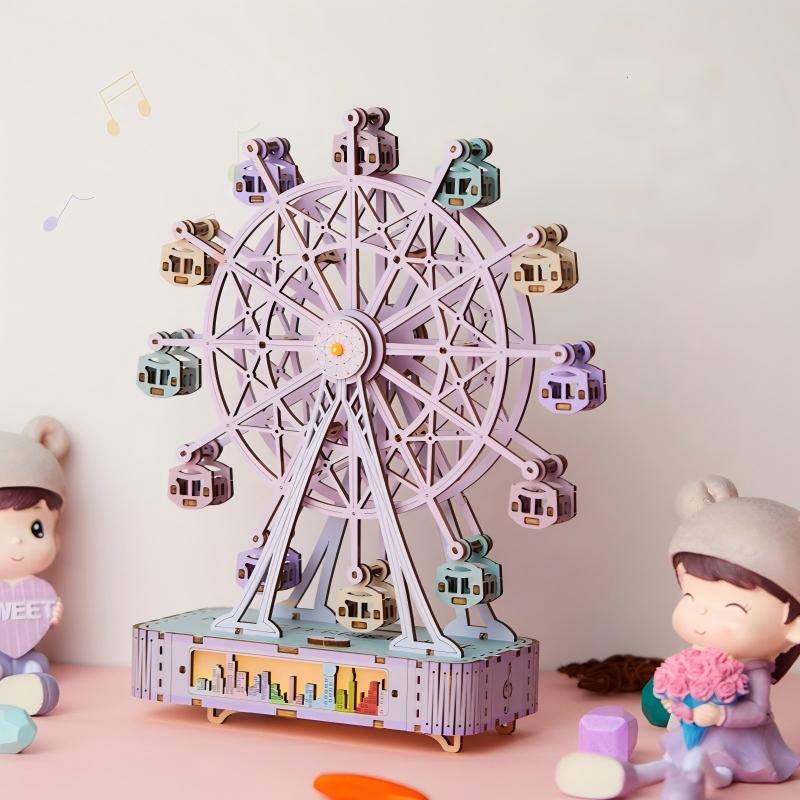 Music Ferris Wheel mechanical model kit gift packaging – NINEGOODS
