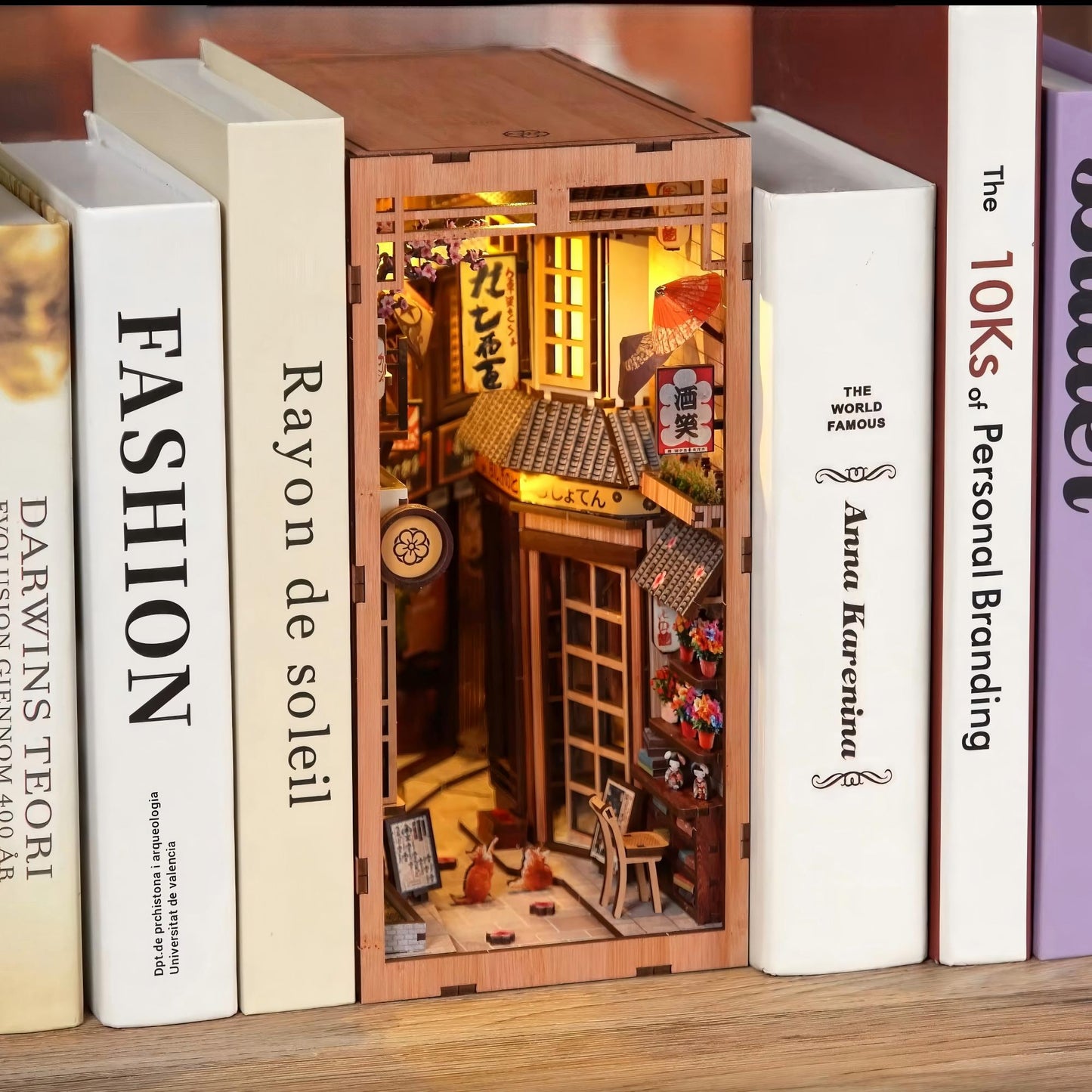 DIY Wooden Book Nook Kit