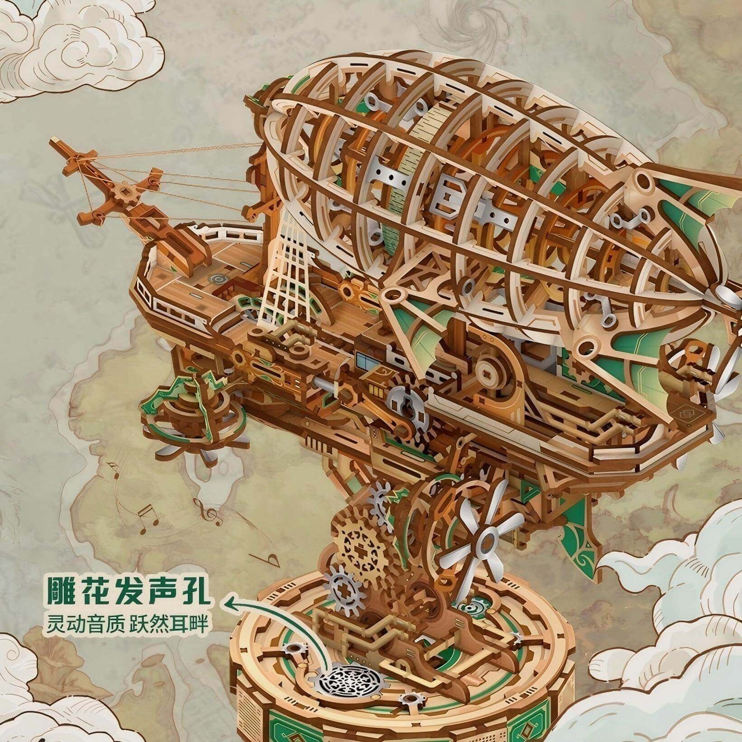 Steam Voyage Miniature Kit