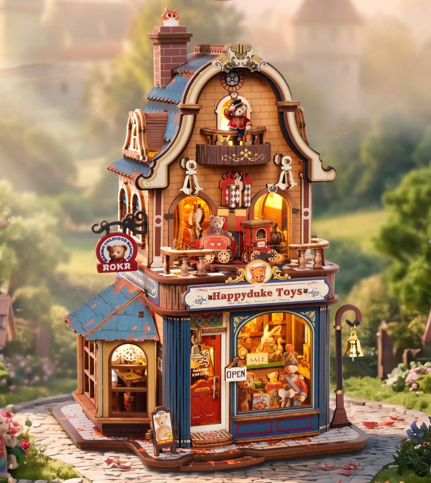 Teddy Toy Shop Wooden Miniature Kit
