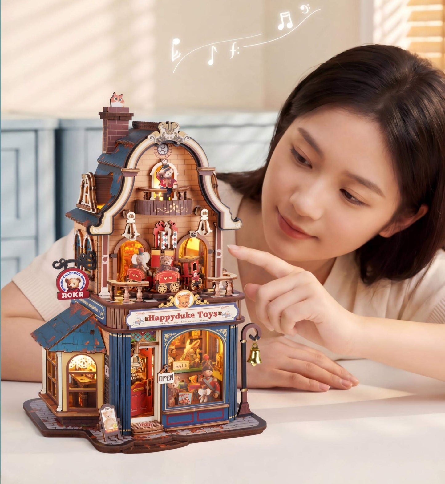 Teddy Toy Shop Wooden Miniature Kit