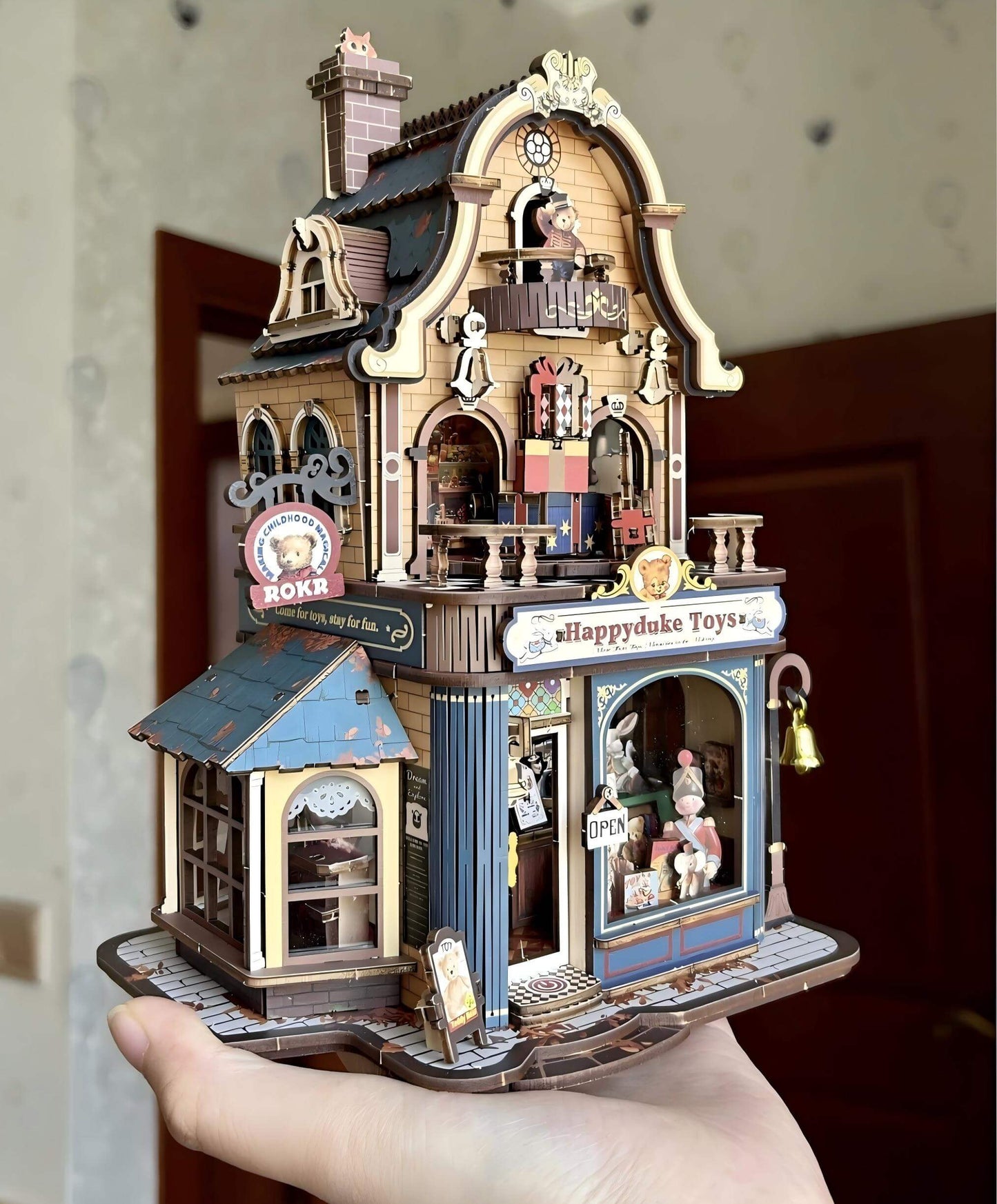 Teddy Toy Shop Wooden Miniature Kit