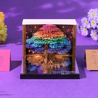 Tree of Life Pop-Up Desk Calendar Main - NINEGOODS