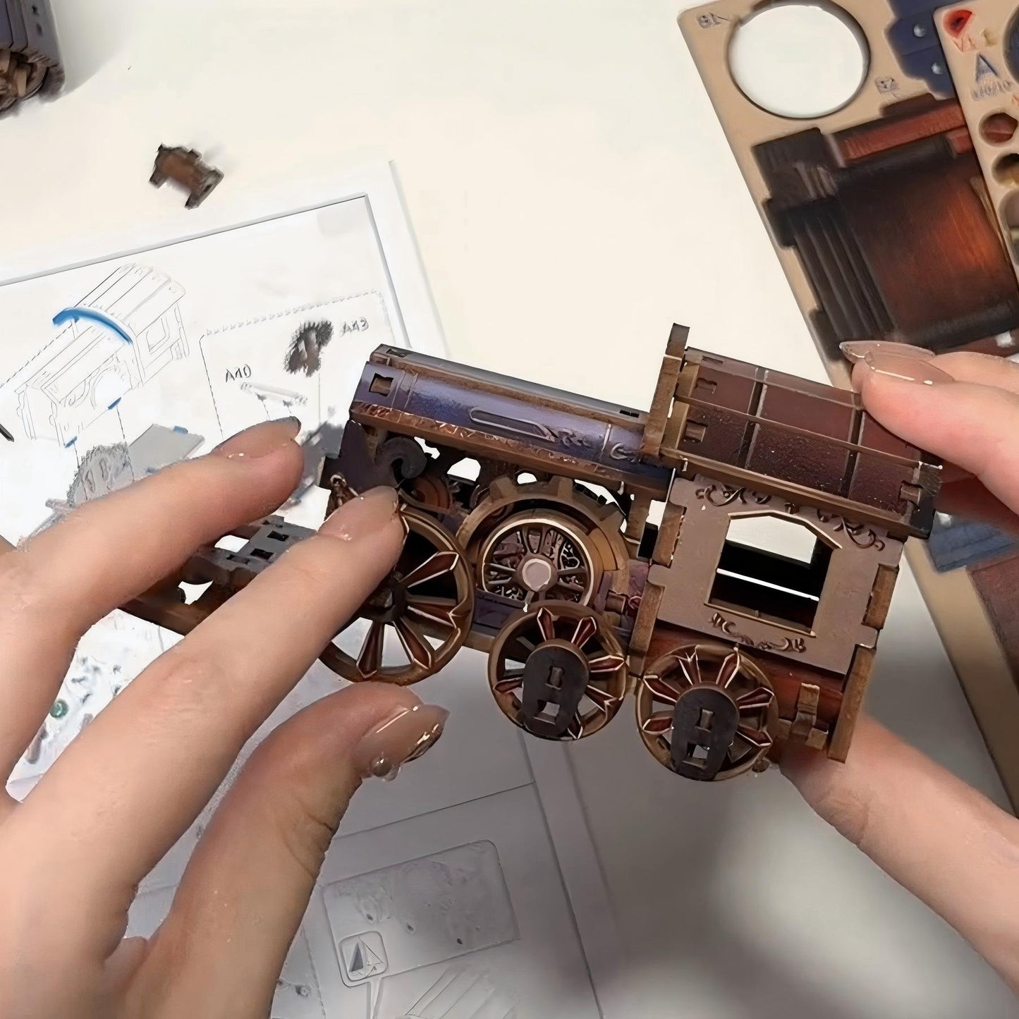 Magic Platform DIY Wooden Miniature Kit