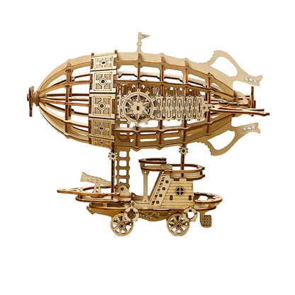 Steampunk Airship mechanical model kit front view – NINEGOODS