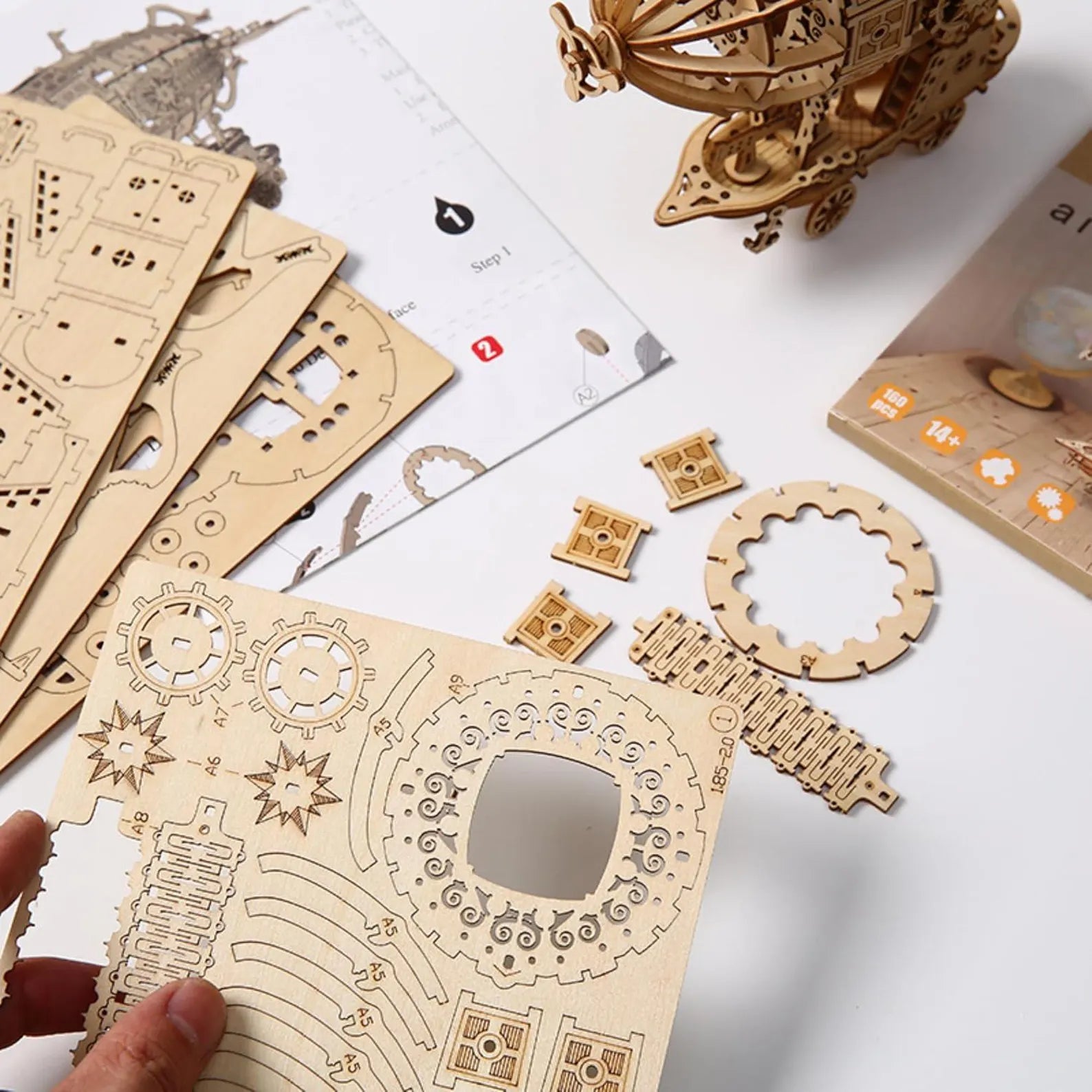 Steampunk Airship DIY kit gift packaging – NINEGOODS