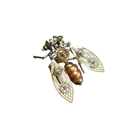 Steampunk bee miniature kit as gift – desk decoration for teens