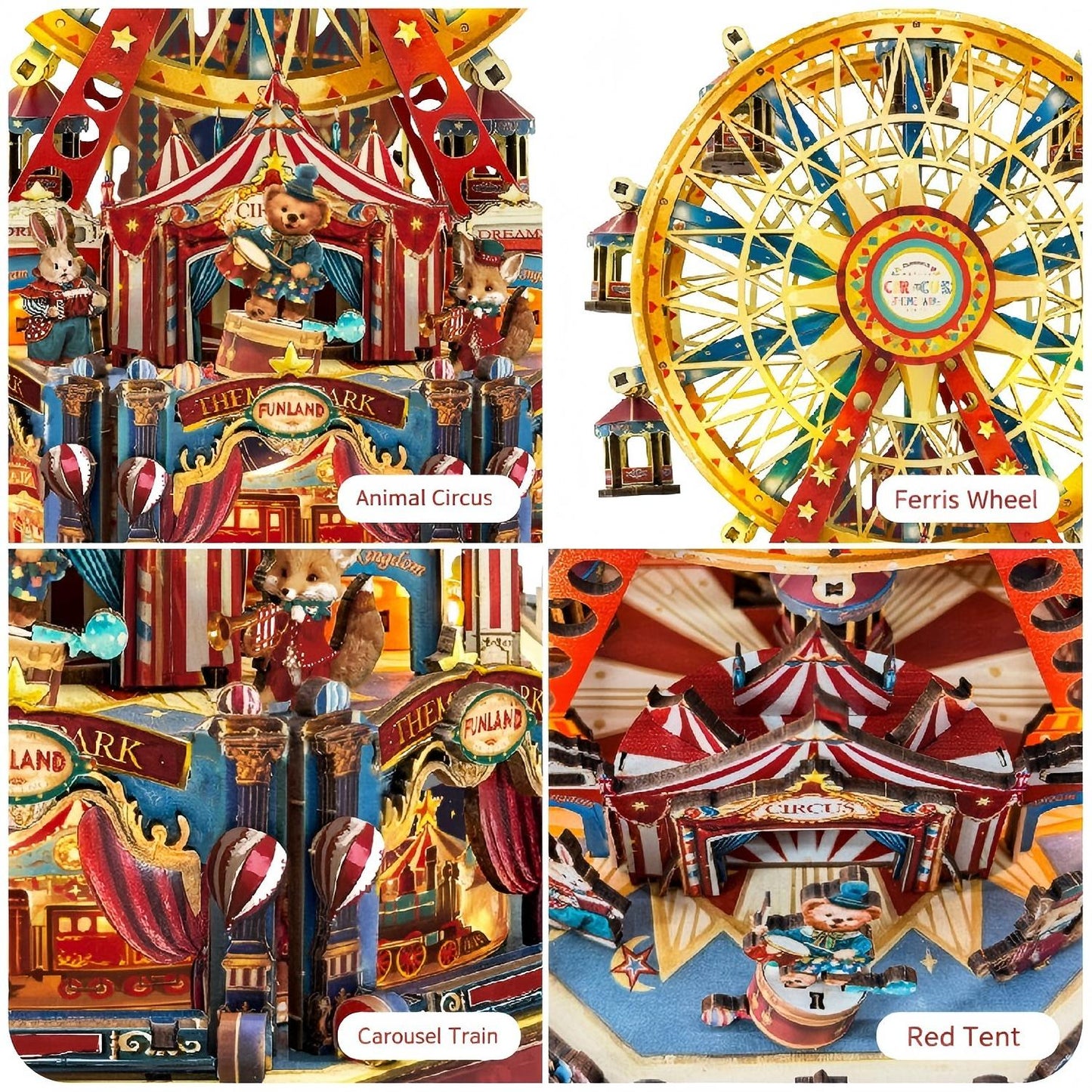 Century Ferris Wheel Music Box Kit