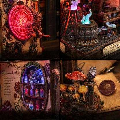 Forbidden Land Book Nook Kit