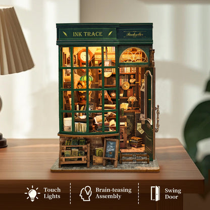 Ink Trace Bookstore Book Nook Kit