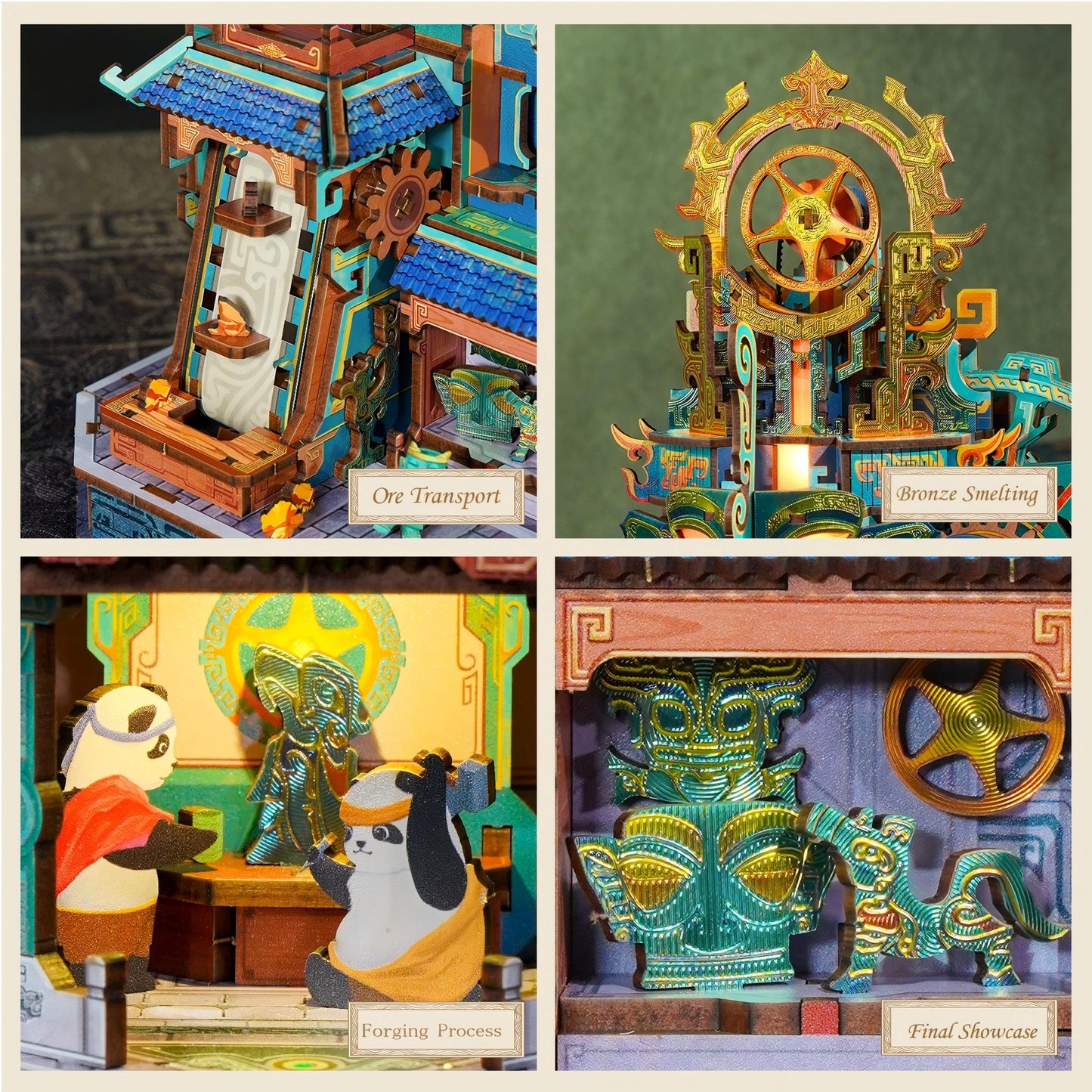 Bronze Foundry Workshop Mechanical Kit