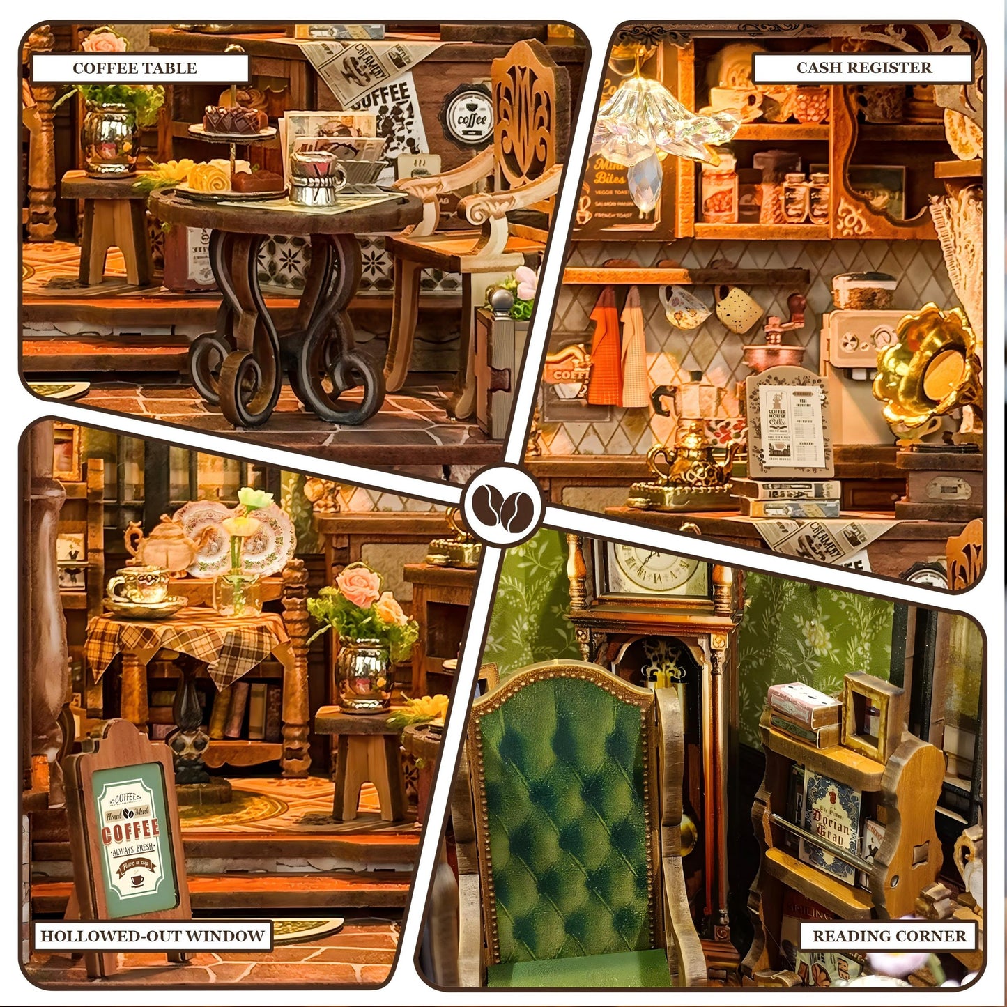 Floral Mark Cafe Kit