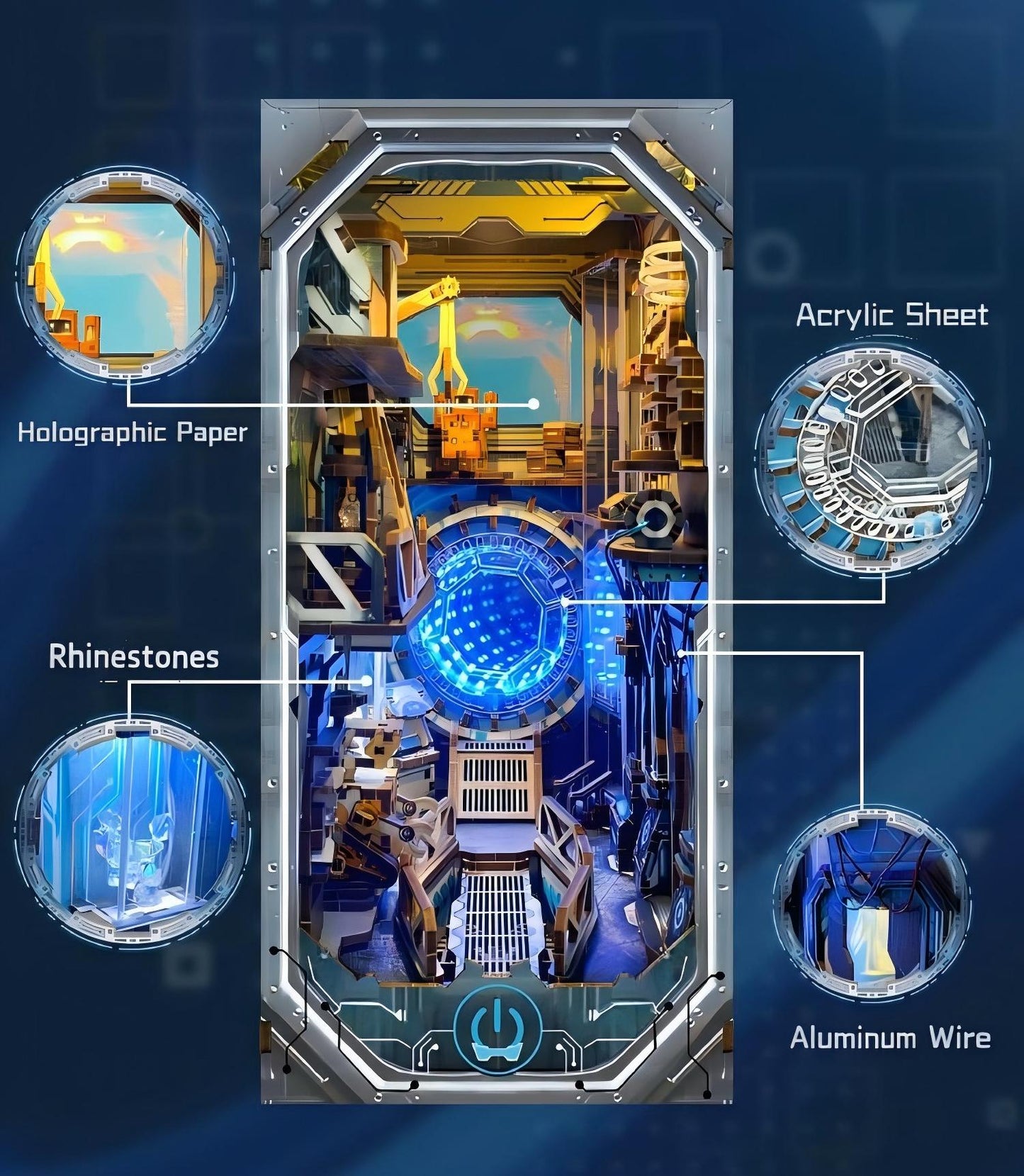 Planetary Era Book Nook Kit