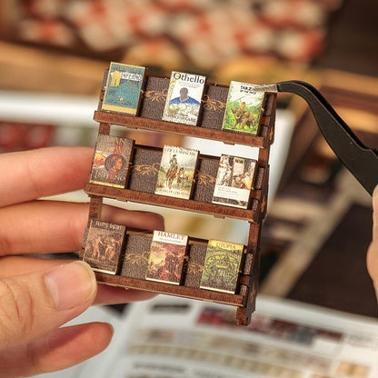 Owl Bookstore Book Nook Kit
