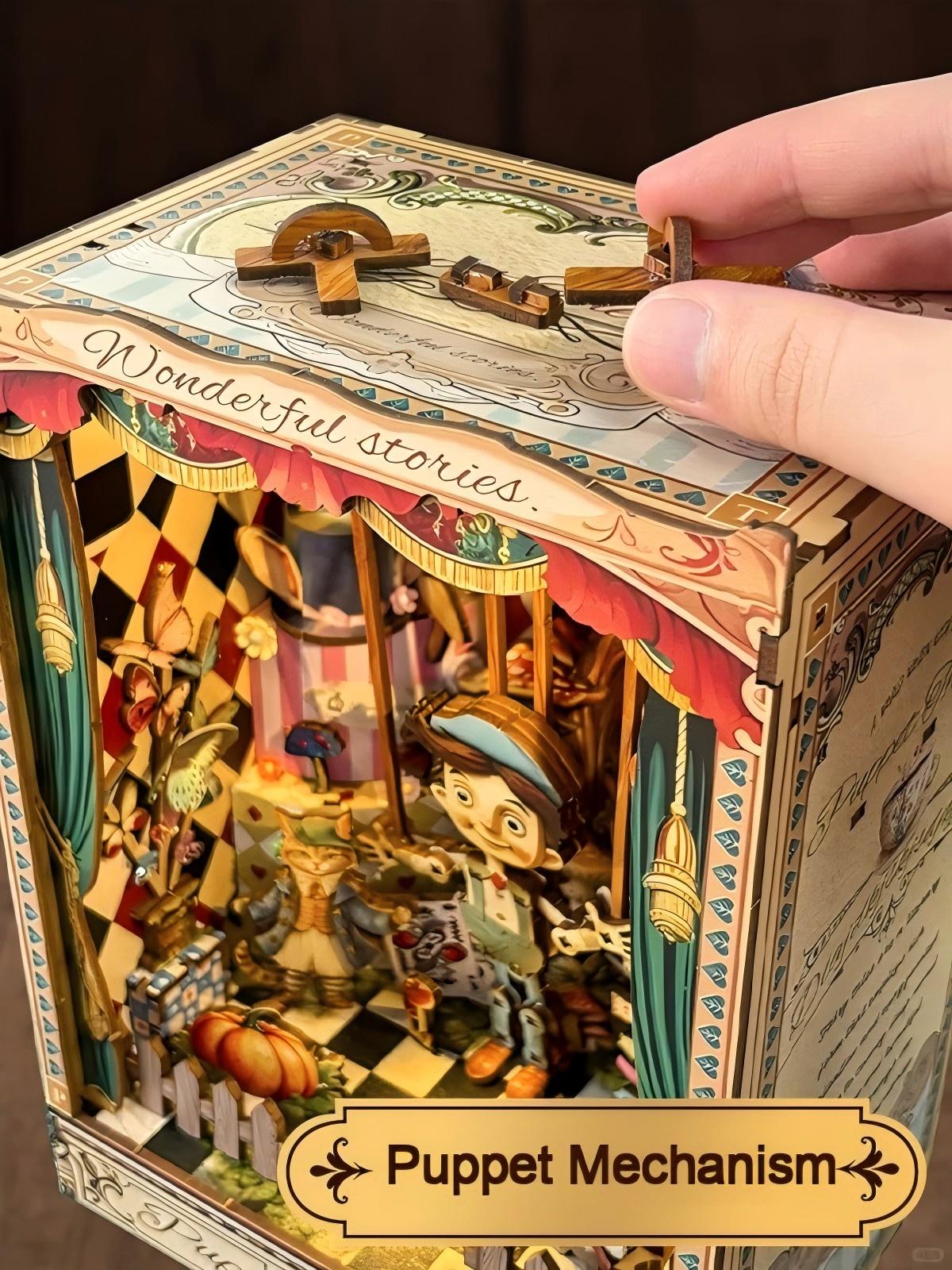 Puppet Theater Book Nook Kit