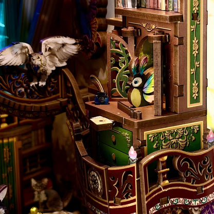 magical library Book Nook Kit