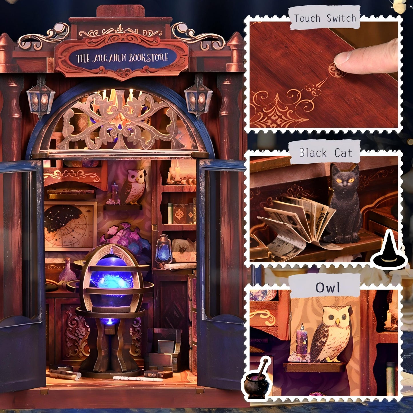 The Arcanum Bookstore Book Nook Kit